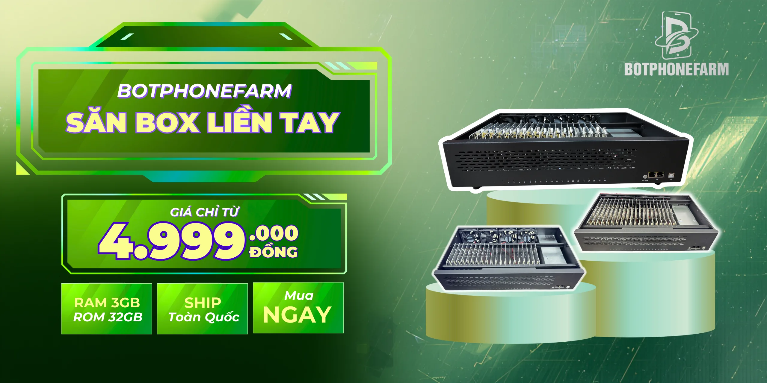 Box Phone Farm HCM – Bán & Cho Thuê Giải Pháp Marketing